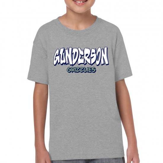 Gunderson Grizzlies Youth Tee 