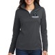 Women's Pinpoint Mesh 1/2-Zip Pullover Port Authority - Gunderson Paw