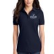 Women's 50/50 Pique Polo Shirt Port & Company - Gunderson Bear