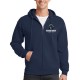 Men's Core Fleece Full-Zip Hoodie Port & Company - Gunderson Paw