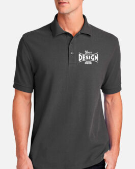 Port & Company Combed Ring Spun Pique Polo